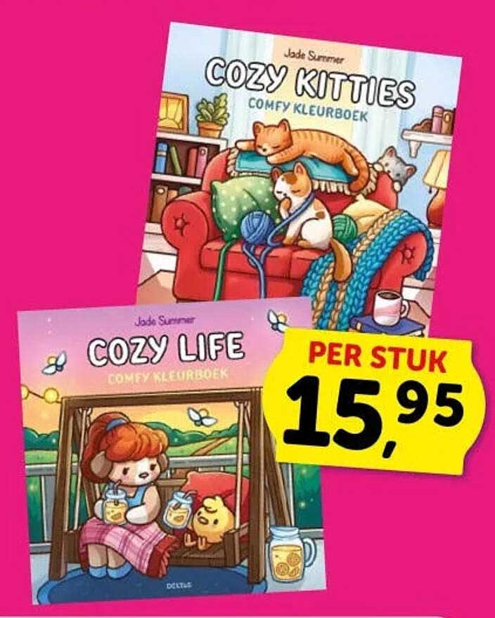 Cozy Kitties / Cozy Life comfykleurboek