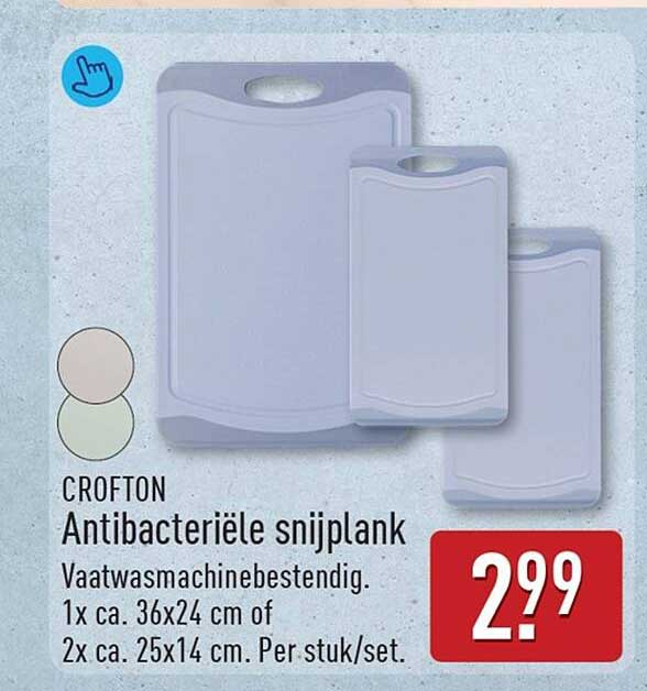 CROFTON Antibacteriële snijplank