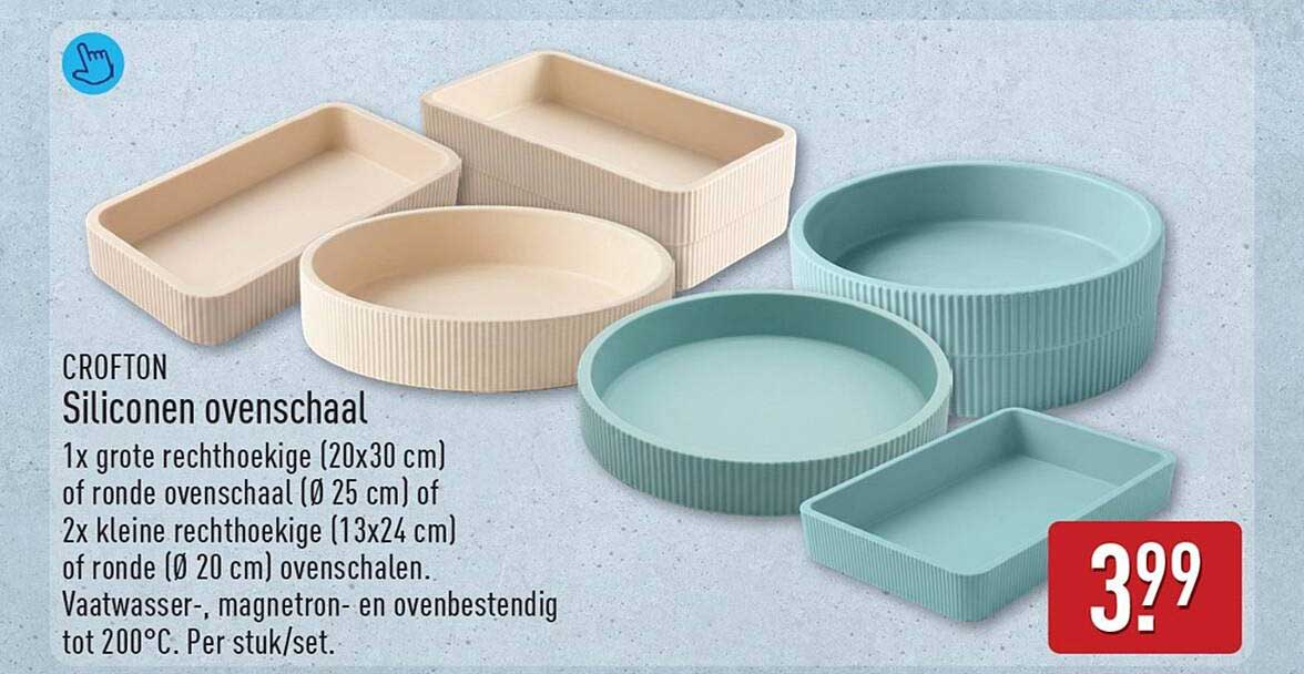 CROFTON Siliconen ovenschaal