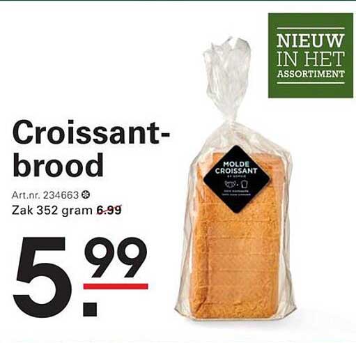 Croissant-brood