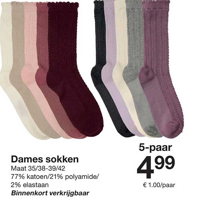 Dames sokken