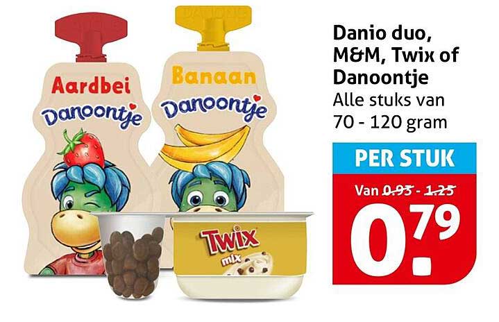Danio duo, M&M, Twix of Danoontje