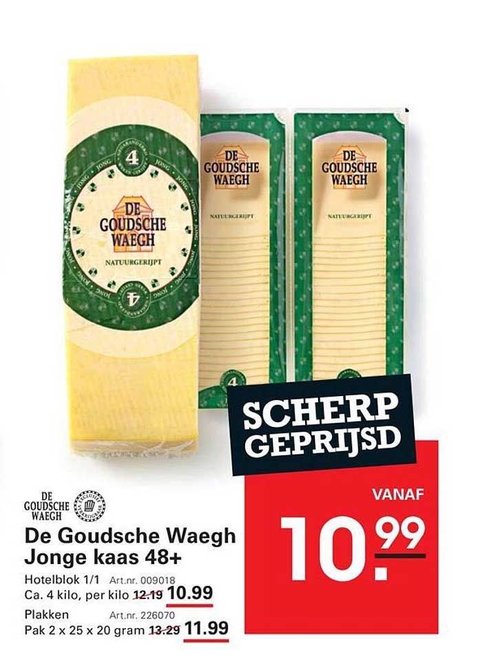 De Goudsche Waech Jonge kaas 48+