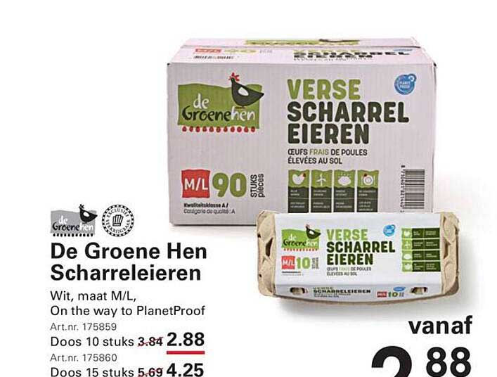 De Groene Hen Scharreleieren
