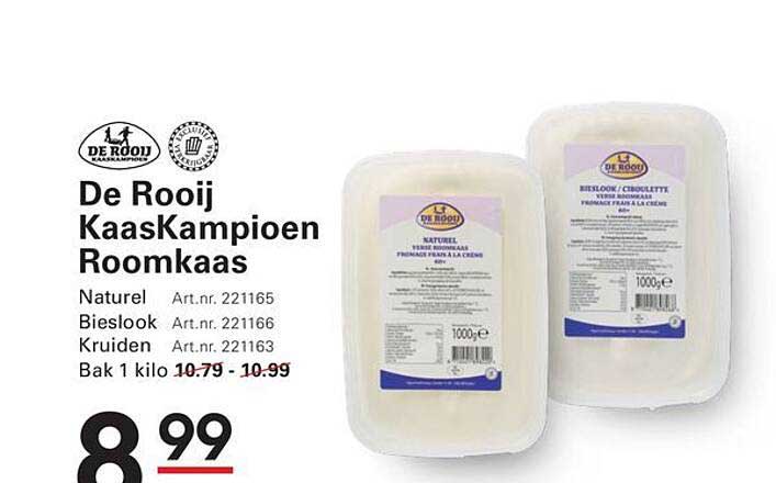 De Rooij KaasKampioen Roomkaas