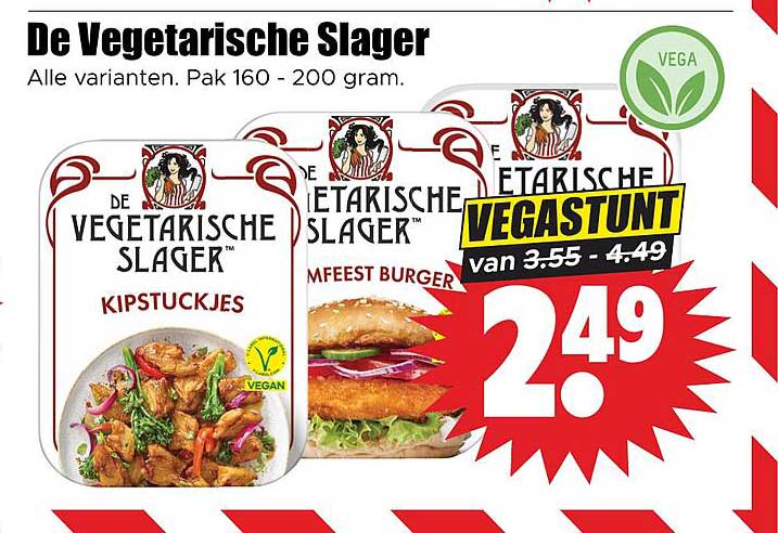 De Vegetarische Slager Vegastunt