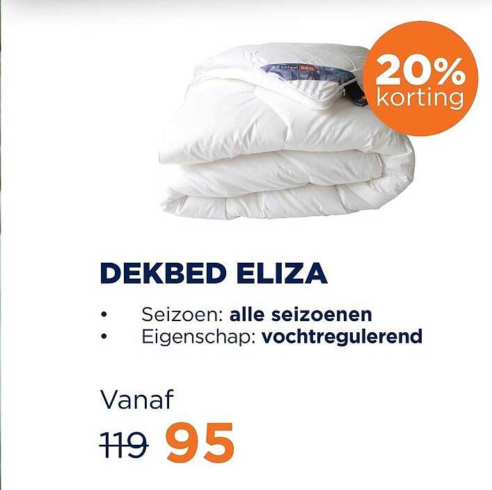 DEKBED ELIZA 20% korting