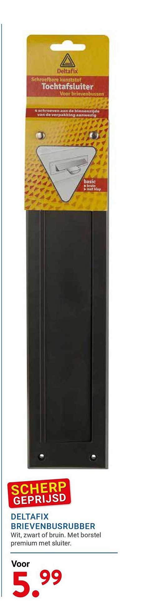 DELTAFIX BRIEVENBUSRUBBER