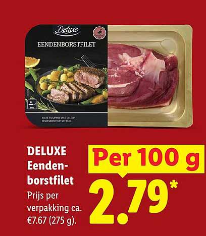 DELUXE Eendenborstfilet