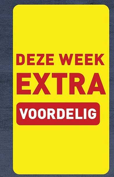 DEZE WEEK EXTRA VOORDELIG