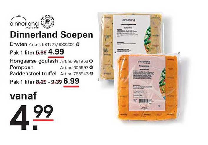 Dinnerland Soepen