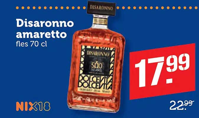 Disaronno amaretto fles 70 cl