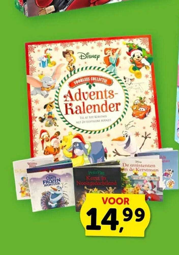 Disney Voorlees Collection Advents-Kalender