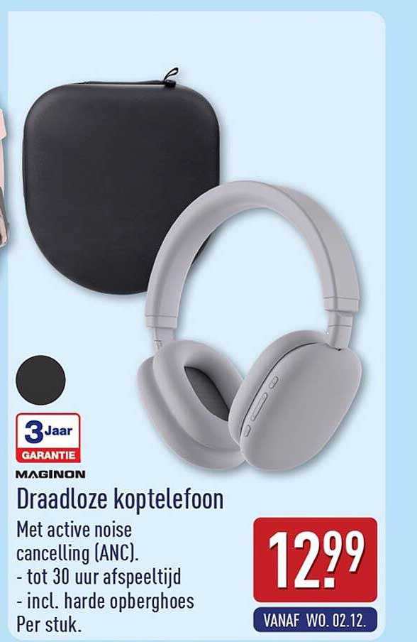 Draadloze koptelefoon