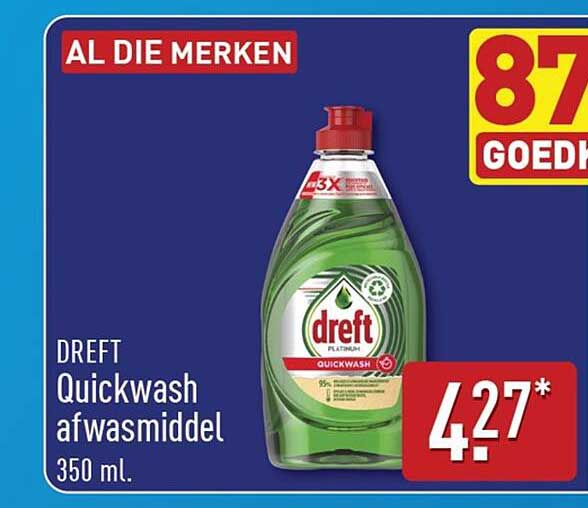 DREFT Quickwash afwasmiddel 350 mL