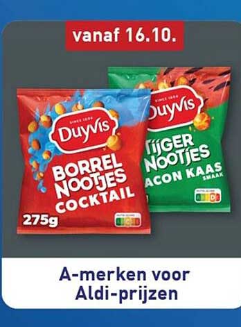 Duyvis borrel nootjes cocktail 275g