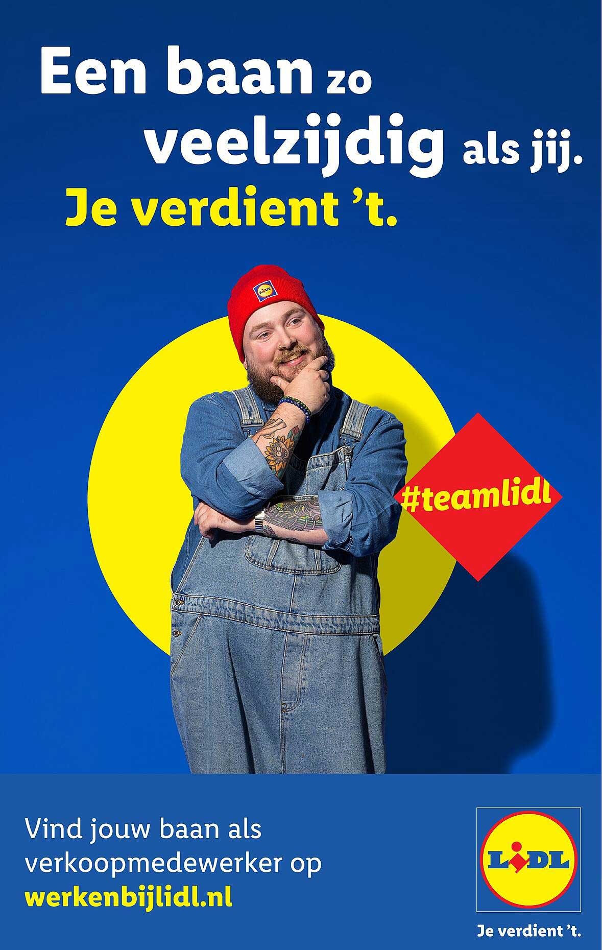 Een baan zo veelzijdig als jij. Je verdient ’t.