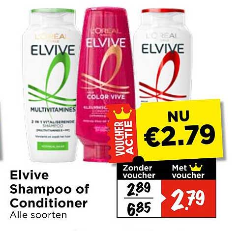 Elvive Shampoo of Conditioner Alle soorten