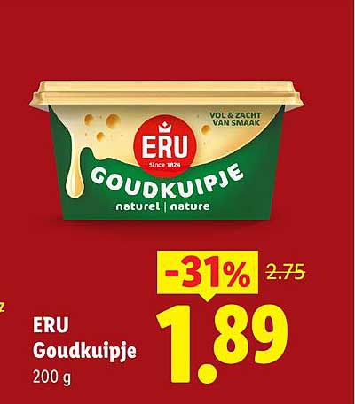 ERU Goudkuipje naturel | nature