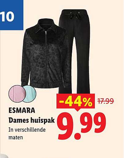 ESMARA Dames huispak In verschillende maten