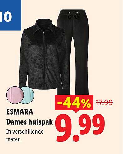 ESMARA Dames huispak