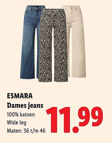 ESMARA Dames jeans