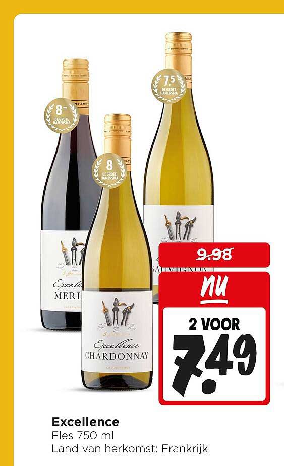 Excellence Fles 750 ml Land van herkomst: Frankrijk