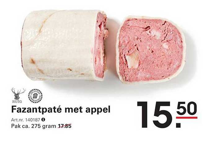 Fazantpaté met appel