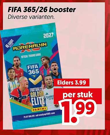 FIFA 365/26 booster Diverse varianten.