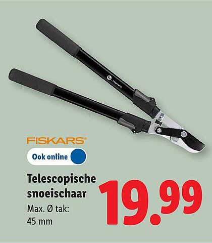Fiskars telescopische snoeischaar