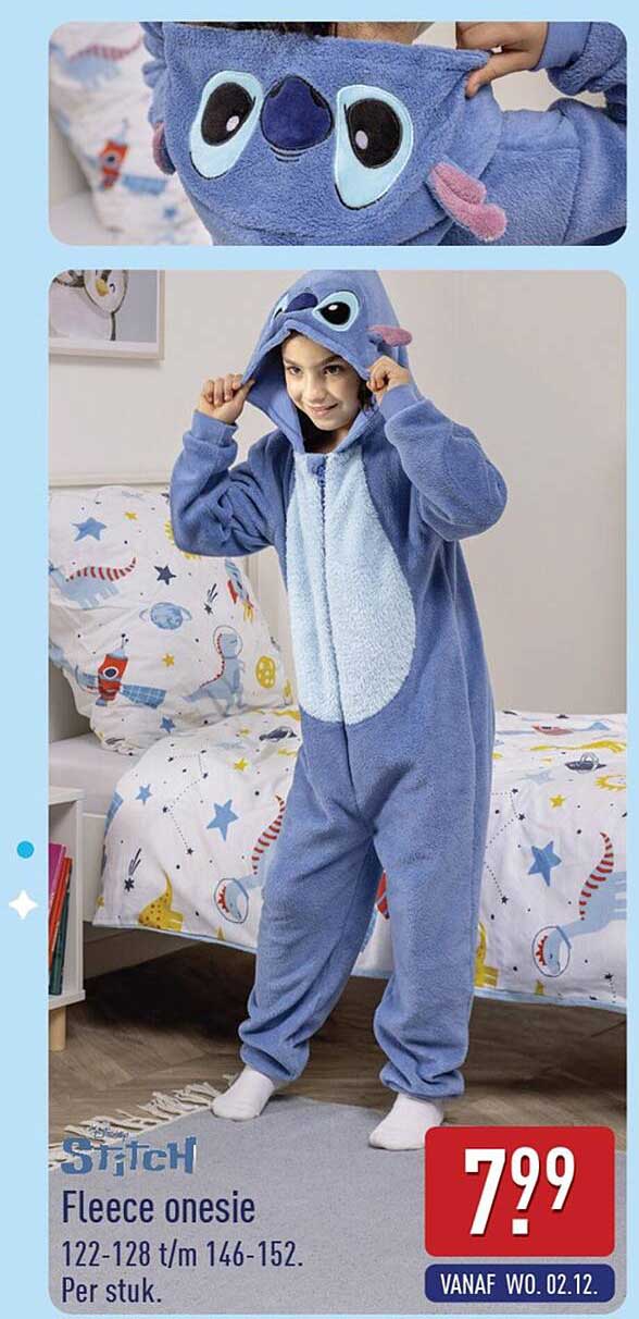 Fleece onesie