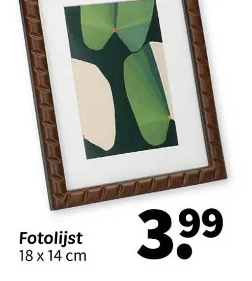 Fotolijst 18 x 14 cm