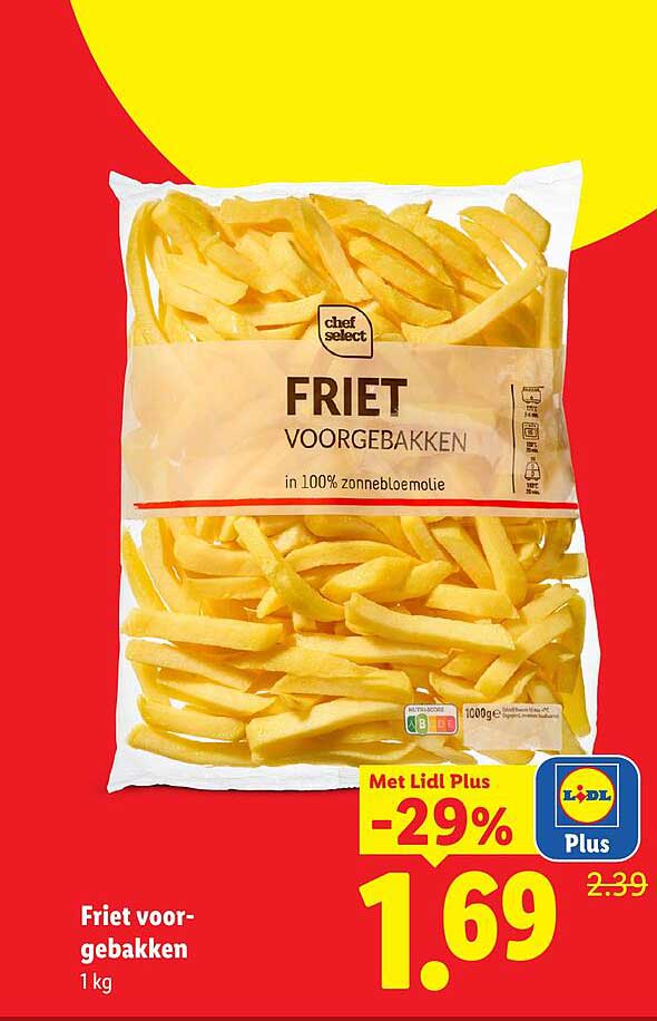 Friet voorgebakken -29%