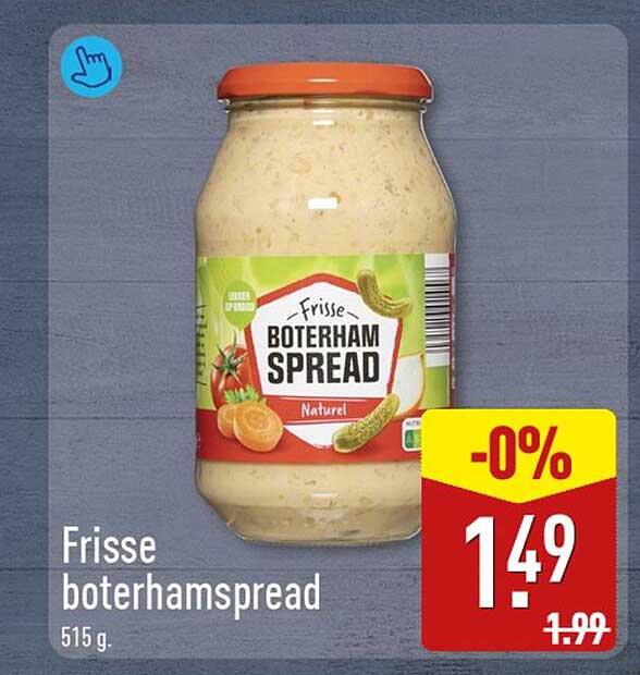 Frisse boterhamspread