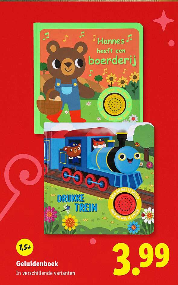 Geluidenboek In verschillende varianten