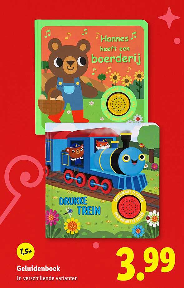 Geluidenboek In verschillende varianten