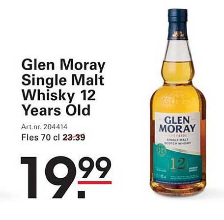Glen Moray Single Malt Whisky 12 Years Old