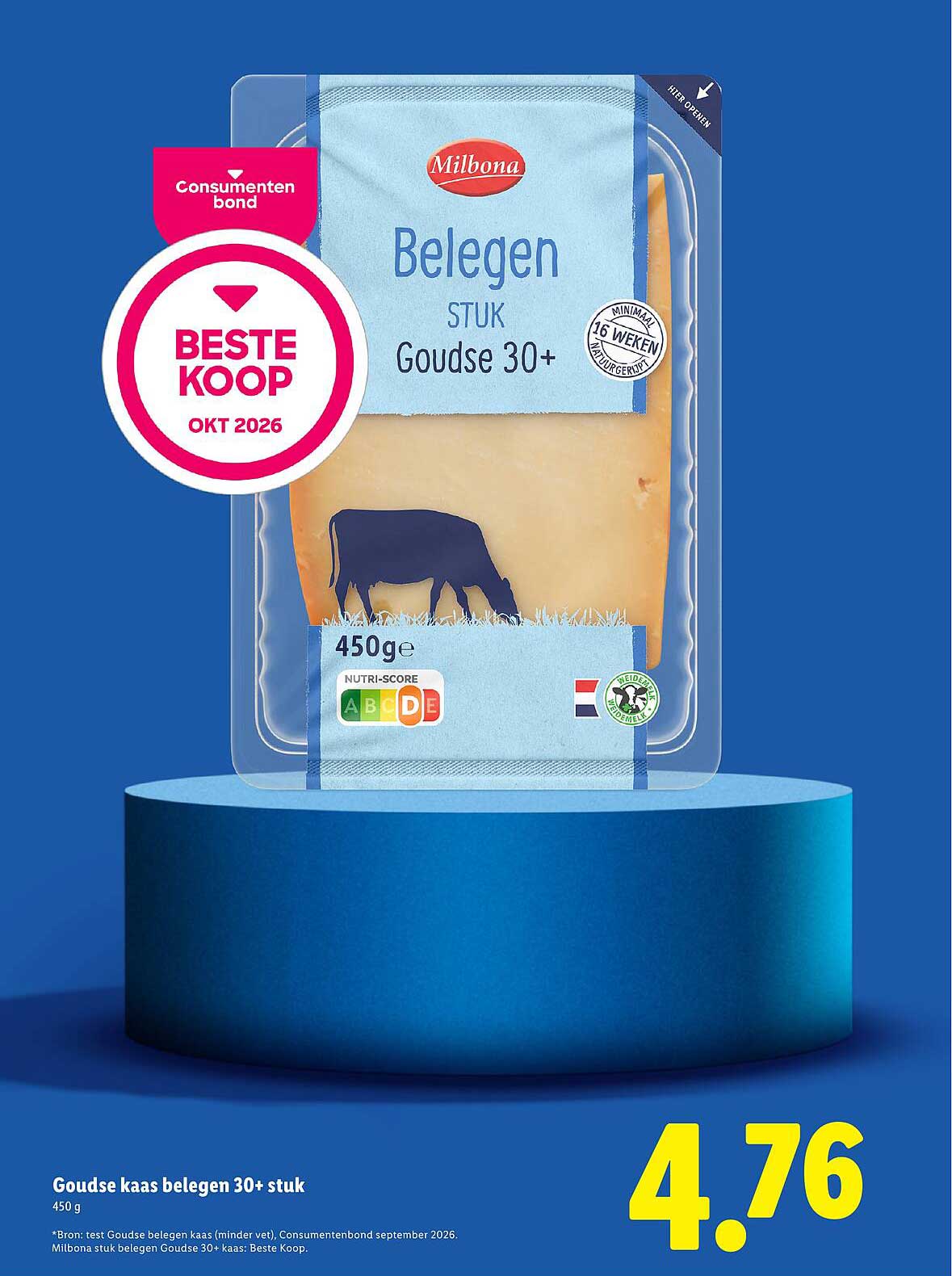 Goudse kaas beleggen 30+ stuk