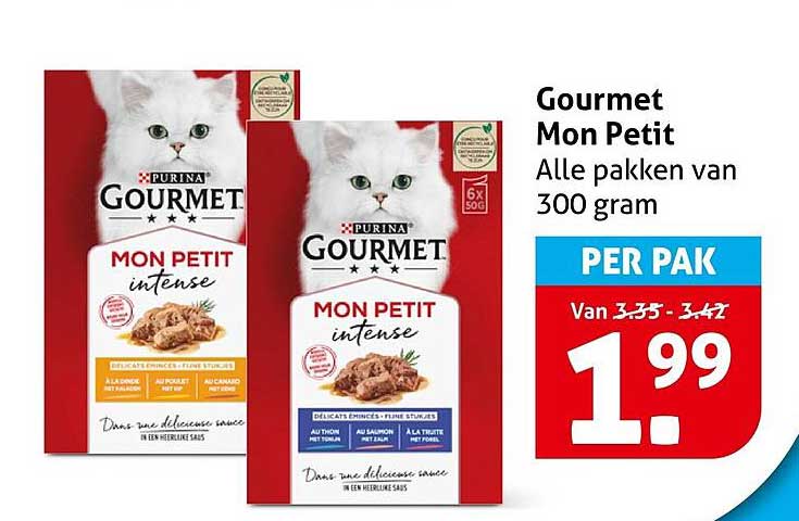 Gourmet Mon Petit Alle pakken van 300 gram PER PAK
