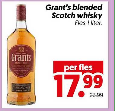 Grant's blended Scotch whisky