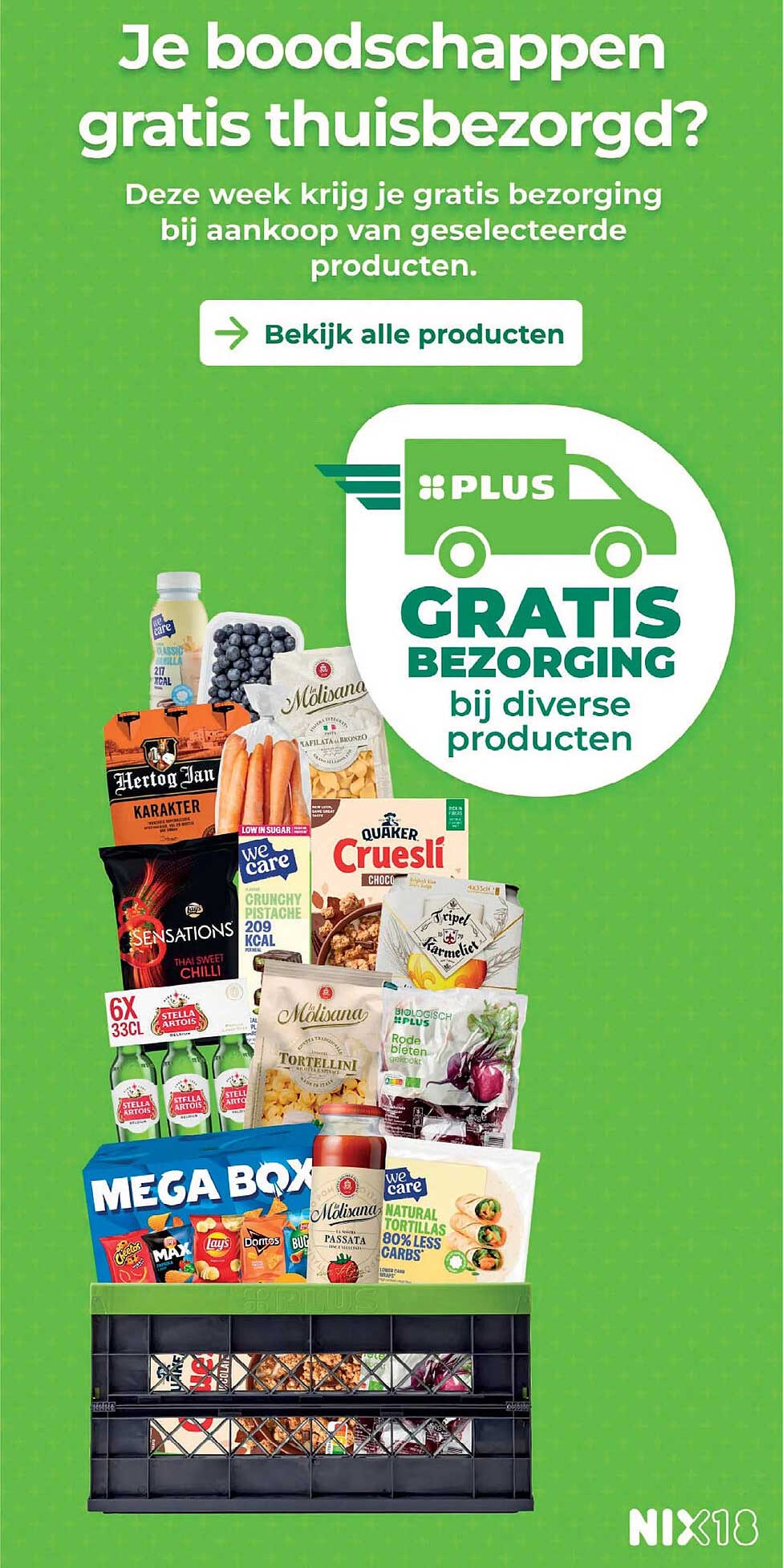 GRATIS BEZORGING bij diverse producten