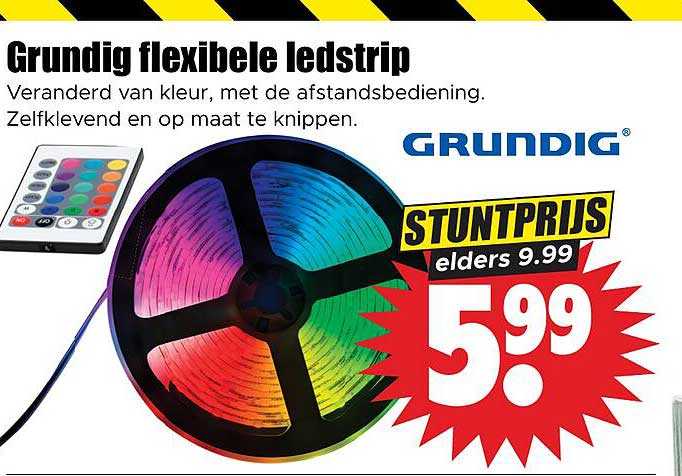 Grundig flexibele ledstrip
