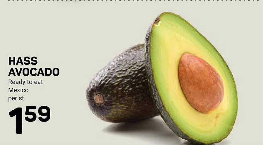 HASS AVOCADO Ready to eat Mexico per st