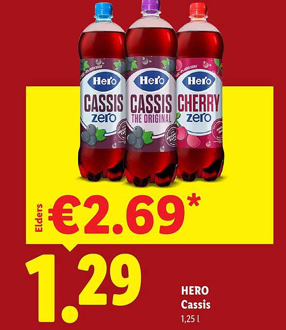 HERO Cassis 1,25 l