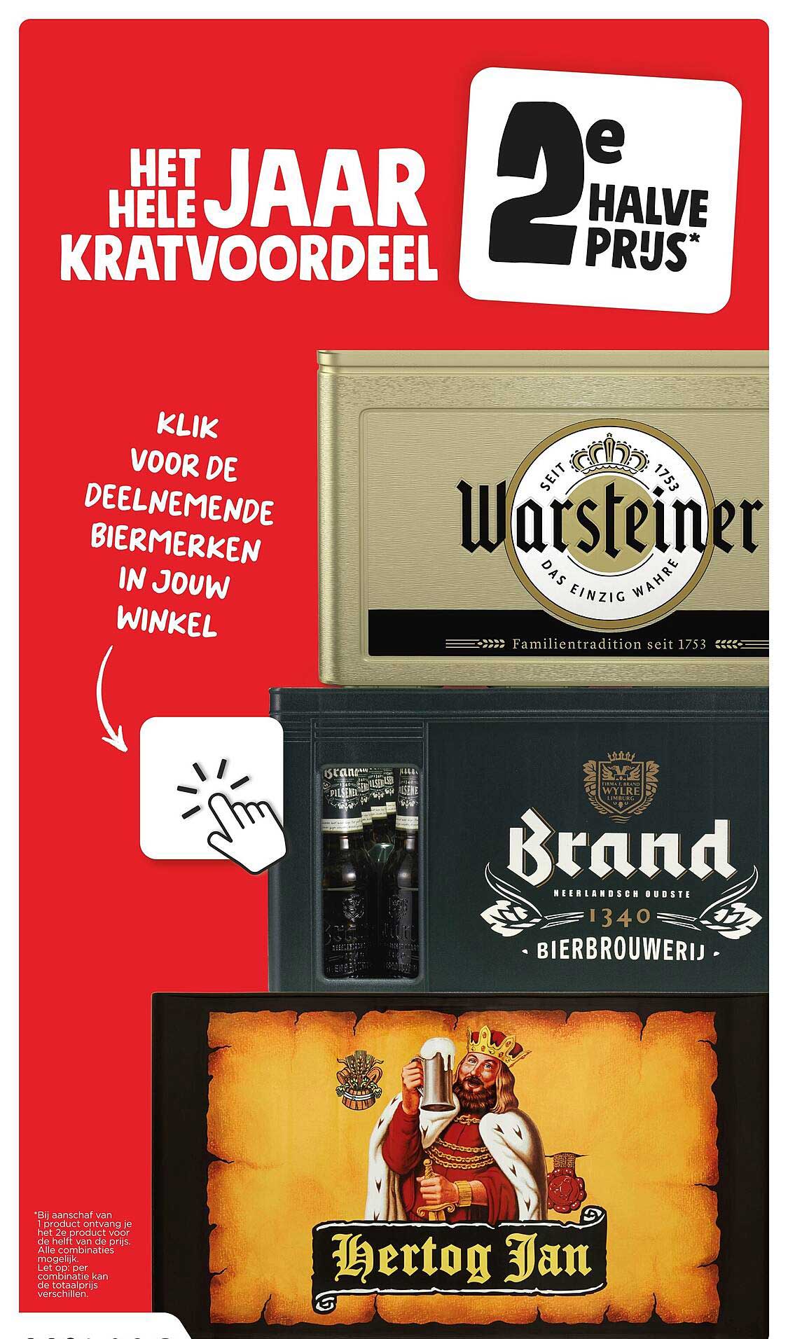 HET HELE JAAR KRATVOORDEEL 2e HALVE PRIJS