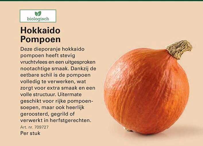 Hokkaido Pompoen