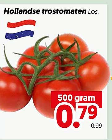 Hollandse trostomaten Los.