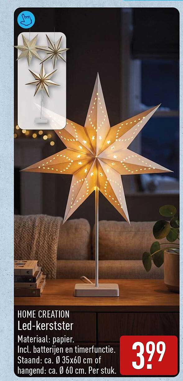 HOME CREATION Led-kerstster