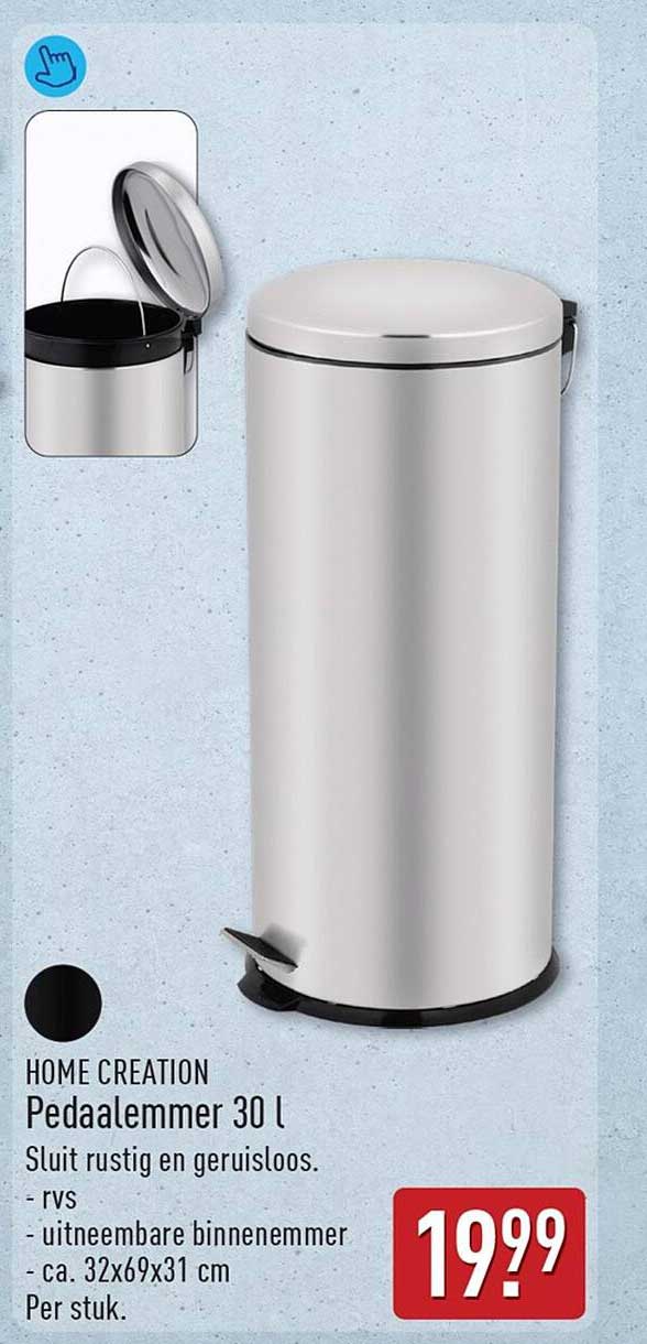 HOME CREATION Pedaalemmer 30 l
