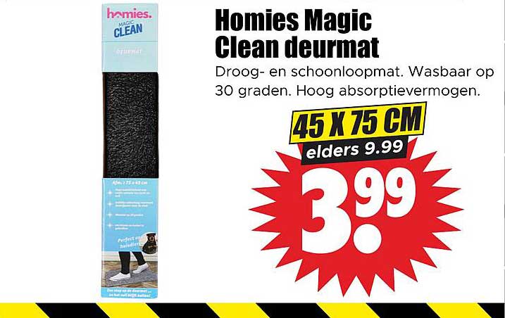 Homies Magic Clean deurmat